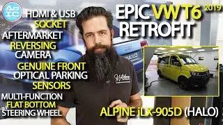 Yellow, but not so mellow - Epic VW T6 Transporter Retrofit! 5 Awesome Upgrades to this 2019 Model!