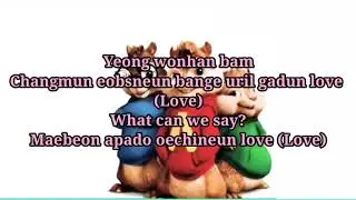 BLACKPINK - Lovesick Girls (Chipmunk Version with Lyrics)