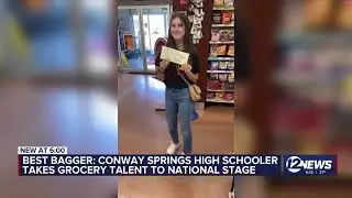Conway Springs high schooler named best grocery bagger in Kansas
