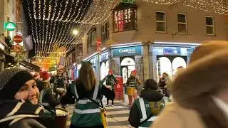 Galway's Festive Local Drum Show in the Latin Quarters!