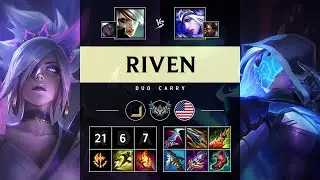 Riven ADC vs Ashe - NA Challenger Patch 25.19