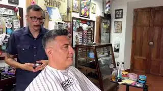 Demostración de corte de pelo en vivo de Reuzel