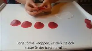 Hur man gör en marsipanros