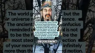 Confucius on goal
