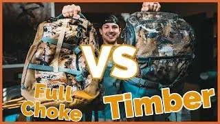 SITKA Gear Full Choke Pack VS TIMBER Pack ( Best blind bag for duck hunting?)