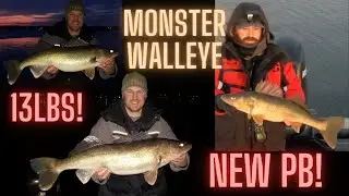 Casting & Jigging for Early Spring Walleye | How To | New PB