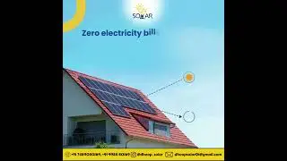 Say goodbye to electricity bills with solar! ☀️⚡