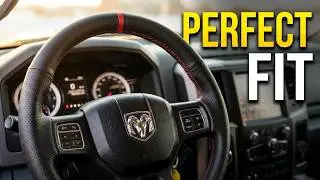 How to install a new Steering wheel cover on a RAM 1500!