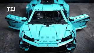 Tongshengju Lambo Huracan Sports Car Building Blocks Set(3601PCS)