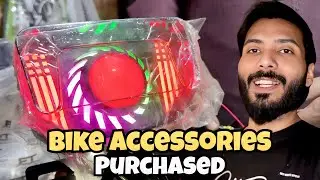 Bike Market Visit ! Bike Ke Liye Accessories Khareed Li 😊