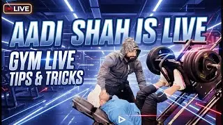 Aadi Shah is live legs Workout 🏋️ #beginners #motivation #legs #legsworkout
