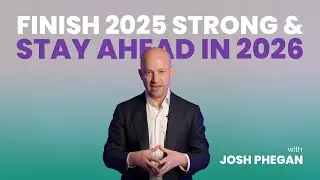 Finish 2025 strong & stay ahead in 2026 | Real estate strategy breakdown with Josh Phegan 🧠