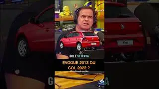 TCAR : EVOQUE 2013 OU GOL 2022....#tcar #tiagotcar #carros #lojadecarros #evoque #gol