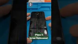 Easy Screen Replacement for iPhone 11 #crackedscreen #iphone11 #lcdrepair