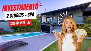 Casa Estilo S&iacute;tio com Piscina, SPA e 2 Studios em Albuquerque &ndash; Teres&oacute;polis
