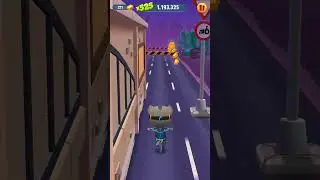 Talking Tom Gold Run Hyper Tom Running Fast in Las Vegas Funny Race Android Gameplay #Shorts