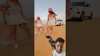 Desert Dance Vibes 🌴 | Luxury Car x Travel Fashion | Viral Shorts 2026 #ytshorts