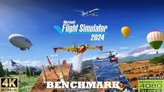 RTX 4080 Super |  Microsoft Flight Simulator 2024 PC Benchmark | 4K  Ultra Settings 🔥🔥
