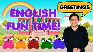 【中学年】Greetings｜English Fun Time ＃02　境町　英語　（小学校）