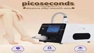 Professional Picosecond Laser Q-switch Tattoo Remover Uses  532NM 755NM 1064NM 1320NM Whit