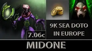 MidOne [Faceless Void 7.06c] Fast Farm ► 9K SEA In Europe ► Dota 2