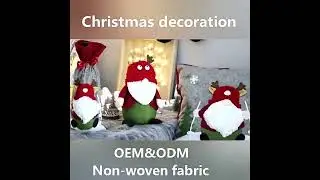 CR-B015 Decorations Personalized Holiday Decor Modern Elegant Patterned Christmas Ornaments Stocking