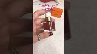 Best Vamp nail polish ❤️❤️❤️ Hermes 85 Rouge H #Vamp polish #Rouge Noir #deep red