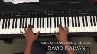 Chance the Rapper - Sunday Candy (Piano Tutorial)