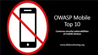 OWASP Mobile Top 10 | Common Security Vulnerabilities of Mobile Devices
