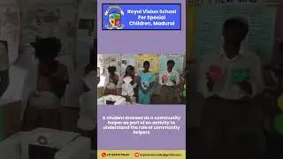 🌟 *Activity Day Celebration at Royal Vision Special School* 🌟Theme &ldquo;Community Helpers.&rdquo;