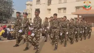 PRATICE MAKES CADET TRANING PERFECT #army #cadets #gujarat #parade #republicday 