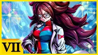 F2P Zenkai 21 is AMAZING! Zenkai 7 Android 21 Showcase 1400% | DB Legends PVP