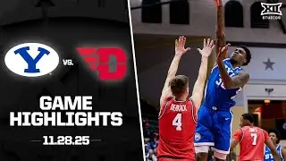 #9 BYU vs. Dayton Game Highlights | 2025-26 Big 12 Men's Basketball