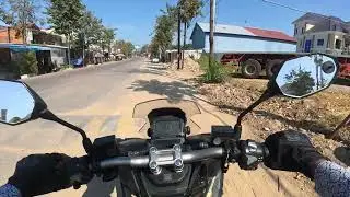 Phnom Penh Ride ASMR | Ep 010 | Morning Rush (4K)