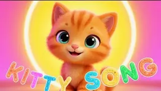My Little Kitty Friend 🐱✨ | Cute Cat Song for Kids | Learn About Cats | BonEduKids