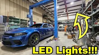 DIY Garage Demilare LED Lighting - Upgrading 50 Year Old Lighting in my New Shop for CHEAP!!!