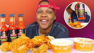 Trying ​⁠ @Bloveslife NEW HOT SAUCE (ALL 3 FLAVORS) | COMPLETELY HONEST REVIEW!