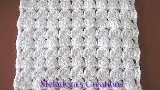 Crochet Cluster Stitch Pattern and Tutorial - Right