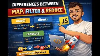 JavaScript Map vs Filter vs Reduce 🔥 Explained with Examples