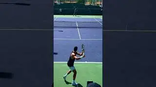 Carlos Alcaraz tennis  Forehand technique