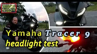 Yamaha Tracer 9 headlight test: does it need an upgrade?