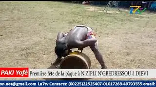 LA7TV Culture7 La Première fête de la pâque à N’ZIPLI N’GBEDRESSOU à DIEVI avec Gasco Sranouan