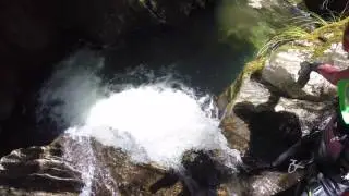 Cross Creek Canyoning around Haast Pass Wanaka