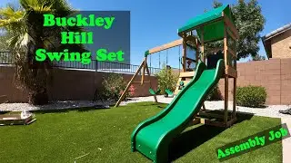 Сборка качелей для детской площадки Buckley Hill