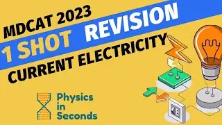 #MDCAT Physics Current Electricity - 1 Shot Revision