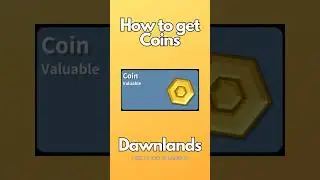How to get Coins - Dawnlands #dawnlands #shorts #tutorial #survival #game #new #coin #coins