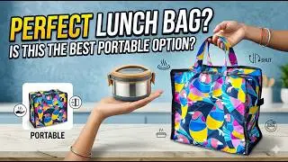DIY Lunch Bag Tutorial | How to Sew a Reusable Tiffin Bag Step by Step