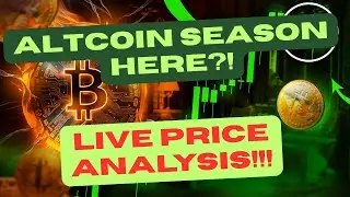 BITCOIN BULLS TARGETTING 100k? ALTCOIN SEASON HERE🚀?! LIVE CRYPTO PRICE PREDICTIONS