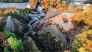 Dollywood Theme Park, TN // Cinematic Drone Video 4K