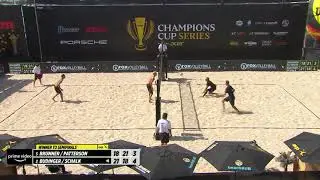 Chaim Schalk and Chase Budinger with a Crazy Save | Wilson Cup